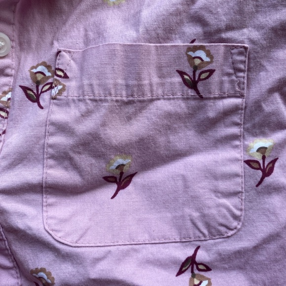 Croft & Barrow Floral Button Up - Picture 4 of 4